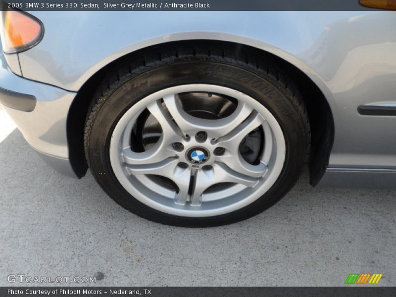 Silver Grey Metallic / Anthracite Black 2005 BMW 3 Series 330i Sedan