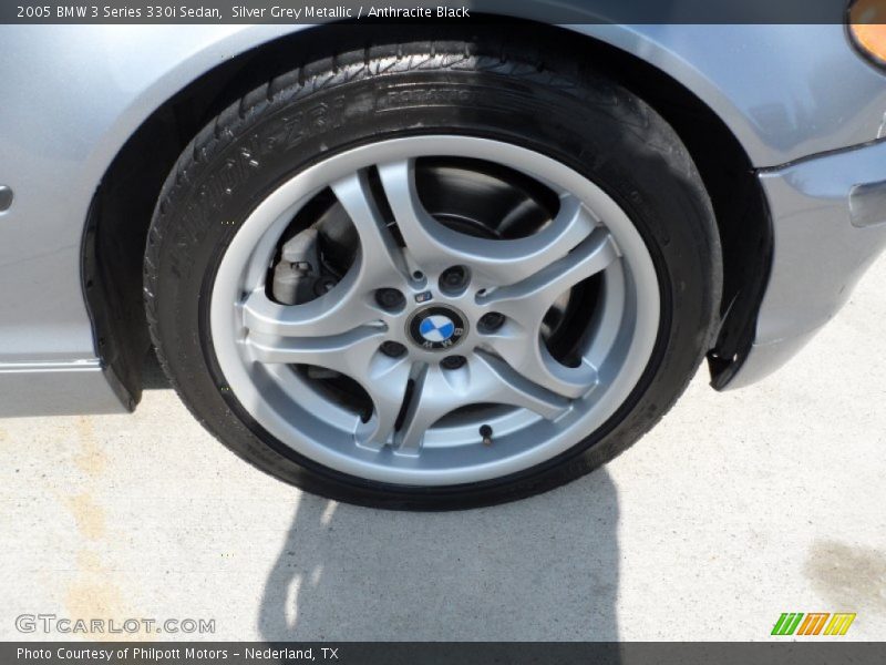 Silver Grey Metallic / Anthracite Black 2005 BMW 3 Series 330i Sedan