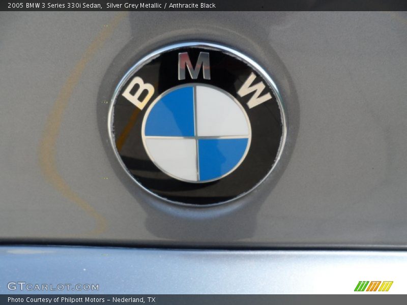 Silver Grey Metallic / Anthracite Black 2005 BMW 3 Series 330i Sedan