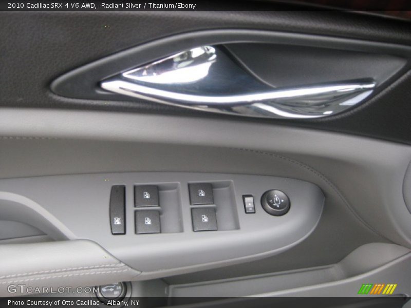Radiant Silver / Titanium/Ebony 2010 Cadillac SRX 4 V6 AWD