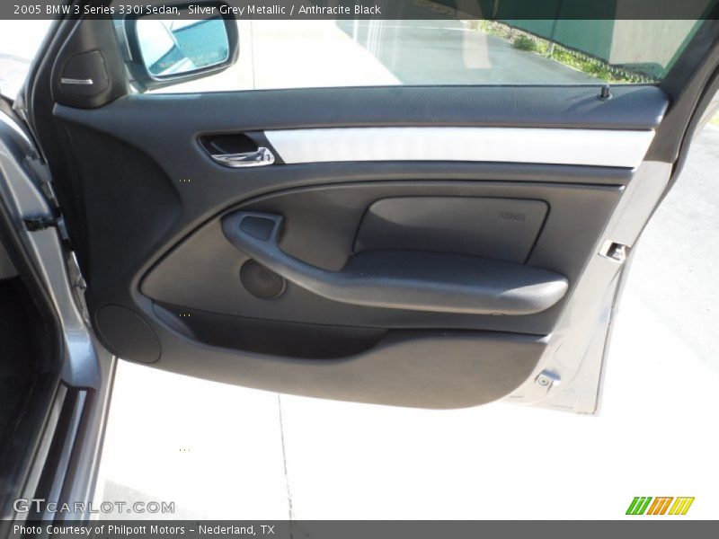Silver Grey Metallic / Anthracite Black 2005 BMW 3 Series 330i Sedan