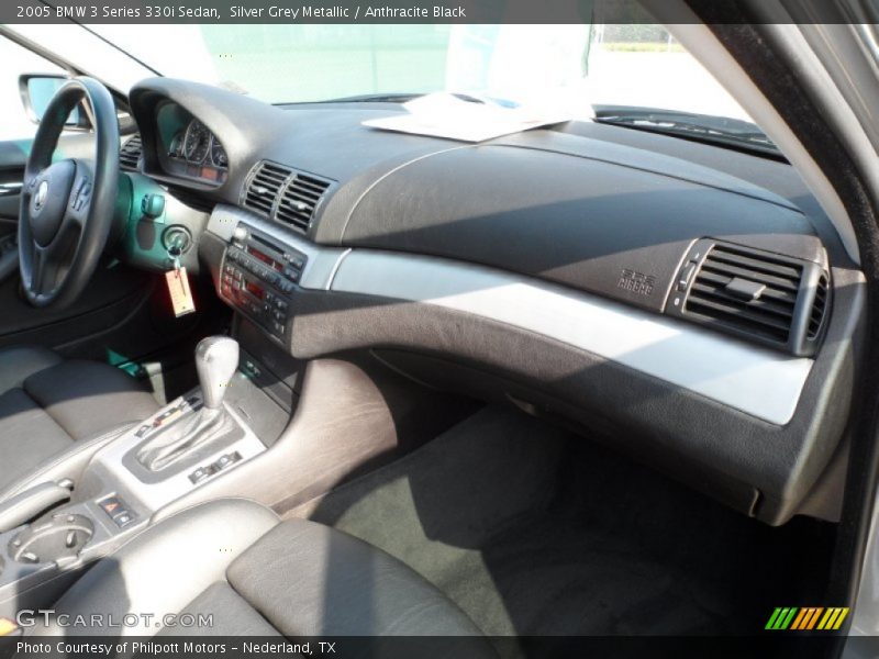Silver Grey Metallic / Anthracite Black 2005 BMW 3 Series 330i Sedan