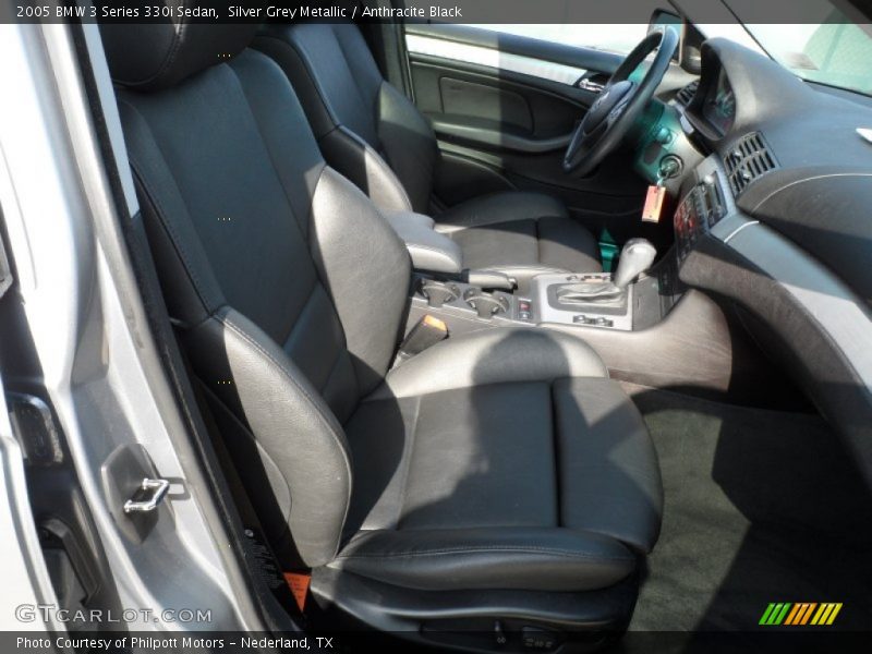 Silver Grey Metallic / Anthracite Black 2005 BMW 3 Series 330i Sedan