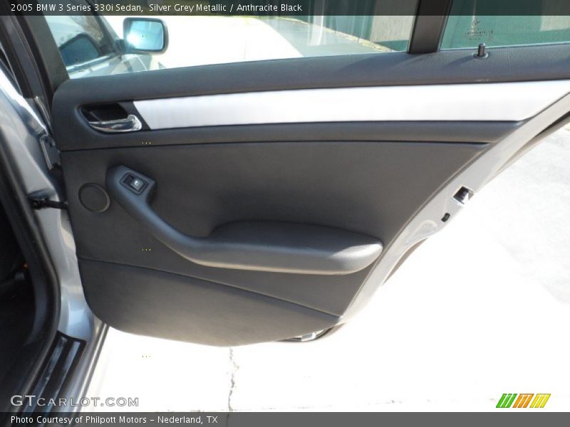 Silver Grey Metallic / Anthracite Black 2005 BMW 3 Series 330i Sedan