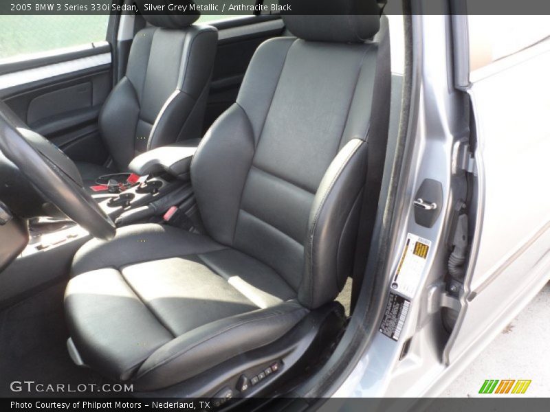 Silver Grey Metallic / Anthracite Black 2005 BMW 3 Series 330i Sedan