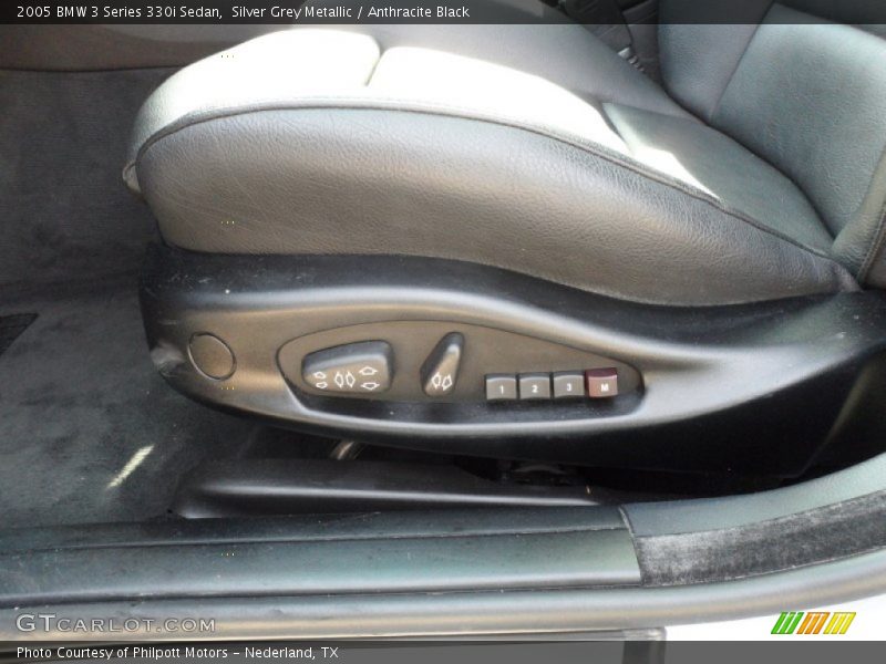 Silver Grey Metallic / Anthracite Black 2005 BMW 3 Series 330i Sedan