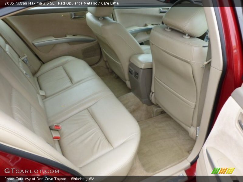 Red Opulence Metallic / Cafe Latte 2005 Nissan Maxima 3.5 SE