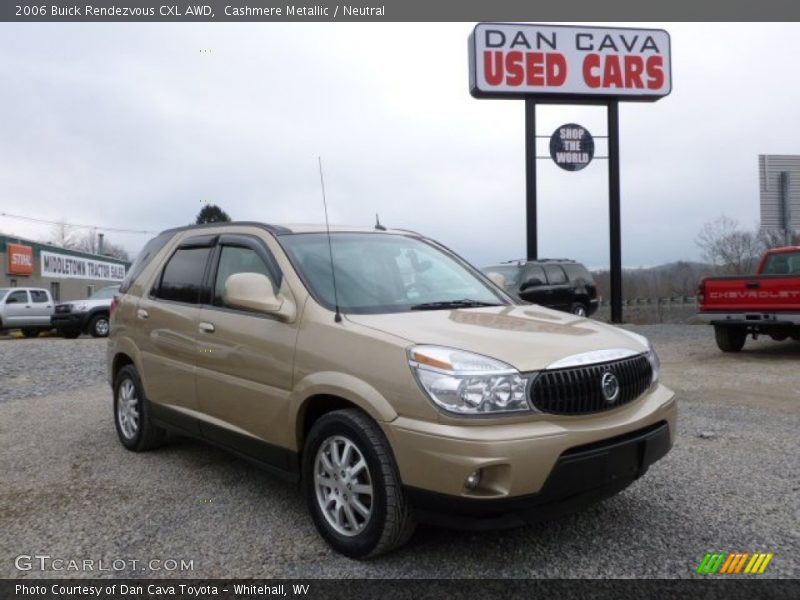 Cashmere Metallic / Neutral 2006 Buick Rendezvous CXL AWD
