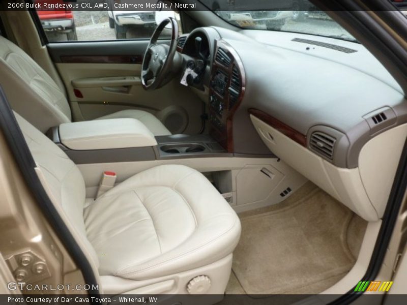  2006 Rendezvous CXL AWD Neutral Interior