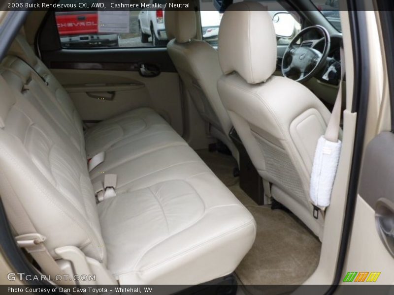 Rear Seat of 2006 Rendezvous CXL AWD
