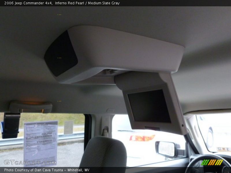 Inferno Red Pearl / Medium Slate Gray 2006 Jeep Commander 4x4