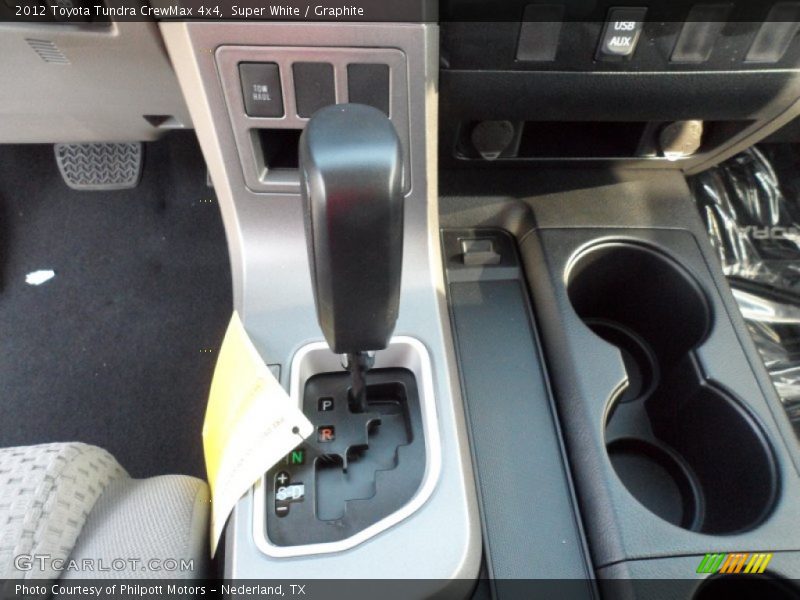 Super White / Graphite 2012 Toyota Tundra CrewMax 4x4