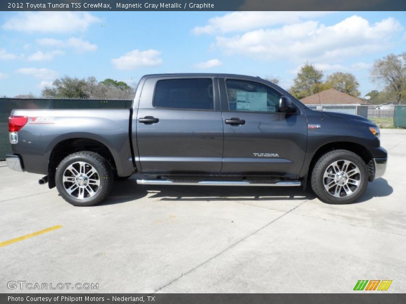 Magnetic Gray Metallic / Graphite 2012 Toyota Tundra TSS CrewMax