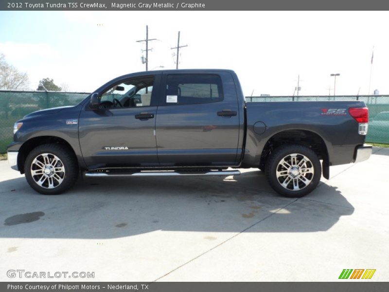 Magnetic Gray Metallic / Graphite 2012 Toyota Tundra TSS CrewMax