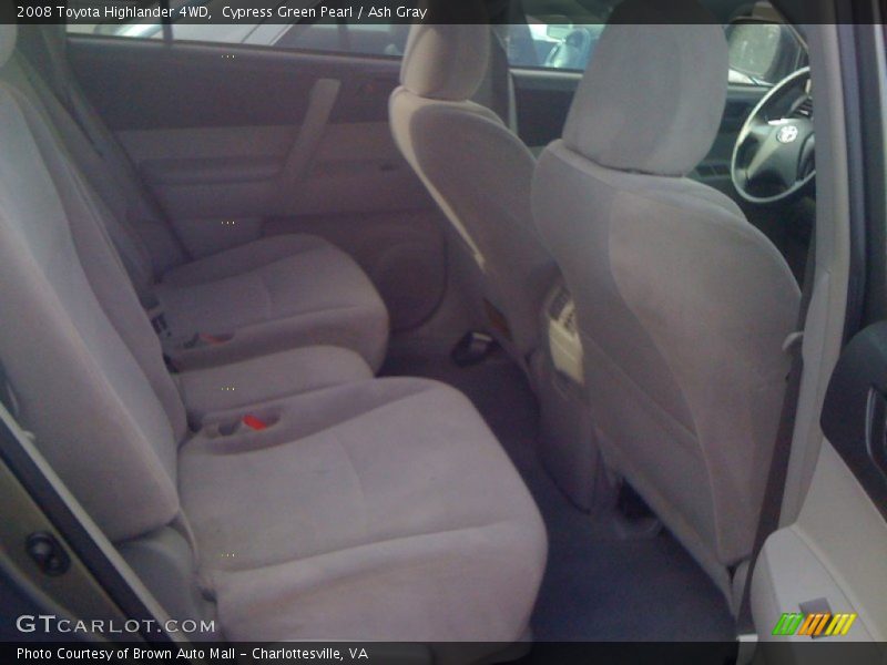 Cypress Green Pearl / Ash Gray 2008 Toyota Highlander 4WD