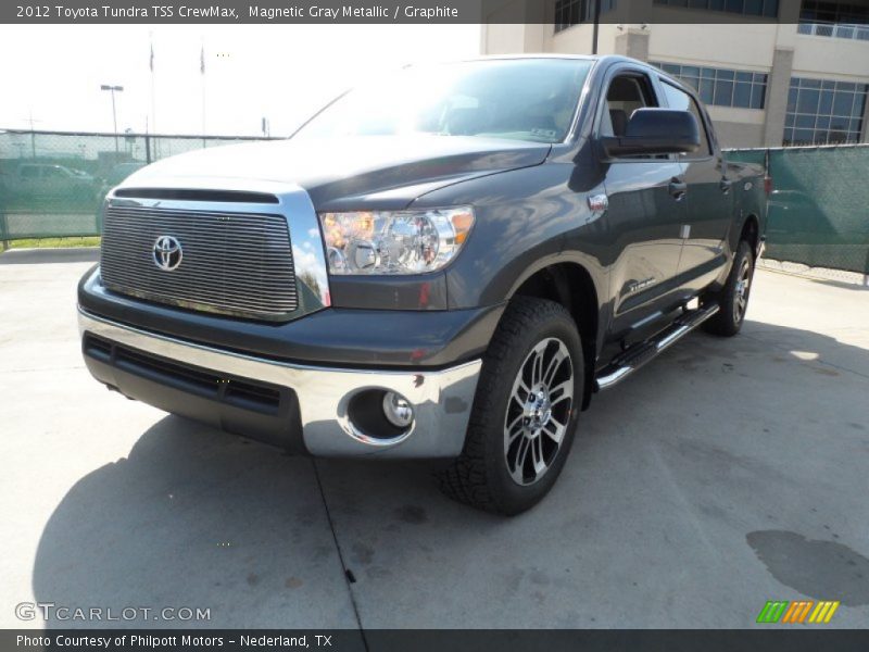 Magnetic Gray Metallic / Graphite 2012 Toyota Tundra TSS CrewMax