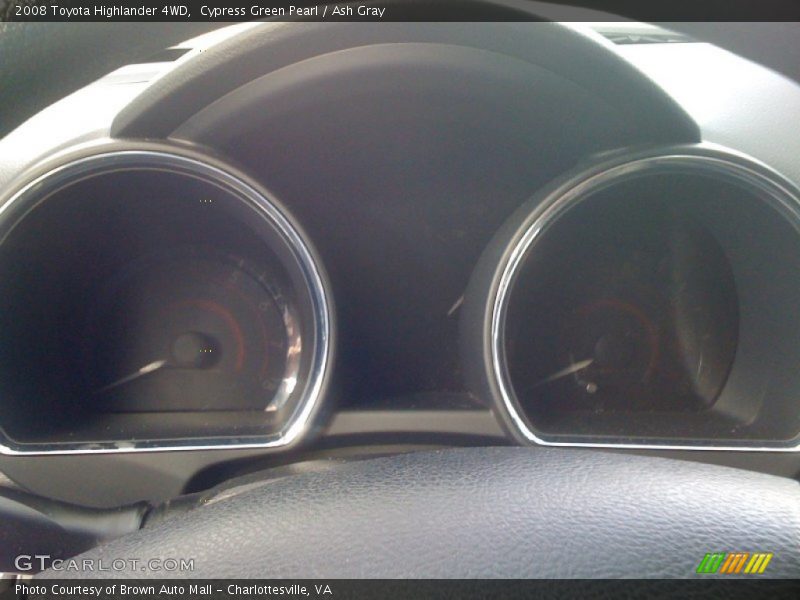 Cypress Green Pearl / Ash Gray 2008 Toyota Highlander 4WD