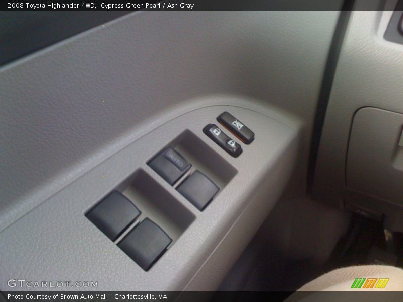 Cypress Green Pearl / Ash Gray 2008 Toyota Highlander 4WD