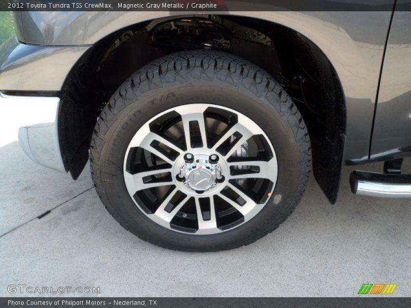 Magnetic Gray Metallic / Graphite 2012 Toyota Tundra TSS CrewMax