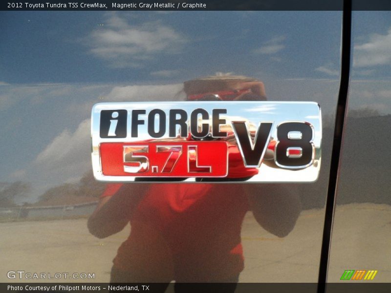 Magnetic Gray Metallic / Graphite 2012 Toyota Tundra TSS CrewMax