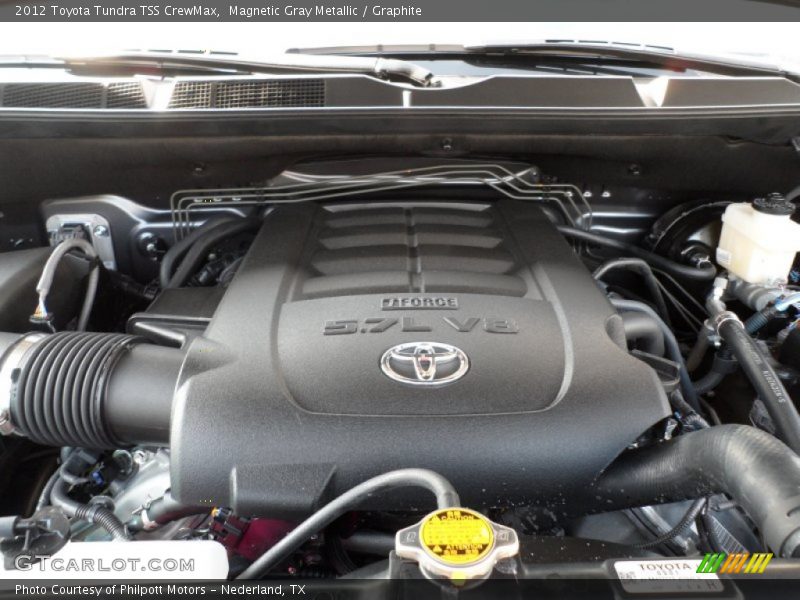 Magnetic Gray Metallic / Graphite 2012 Toyota Tundra TSS CrewMax
