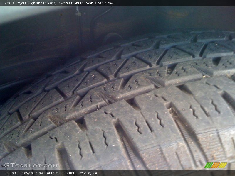 Cypress Green Pearl / Ash Gray 2008 Toyota Highlander 4WD