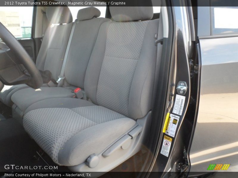 Magnetic Gray Metallic / Graphite 2012 Toyota Tundra TSS CrewMax