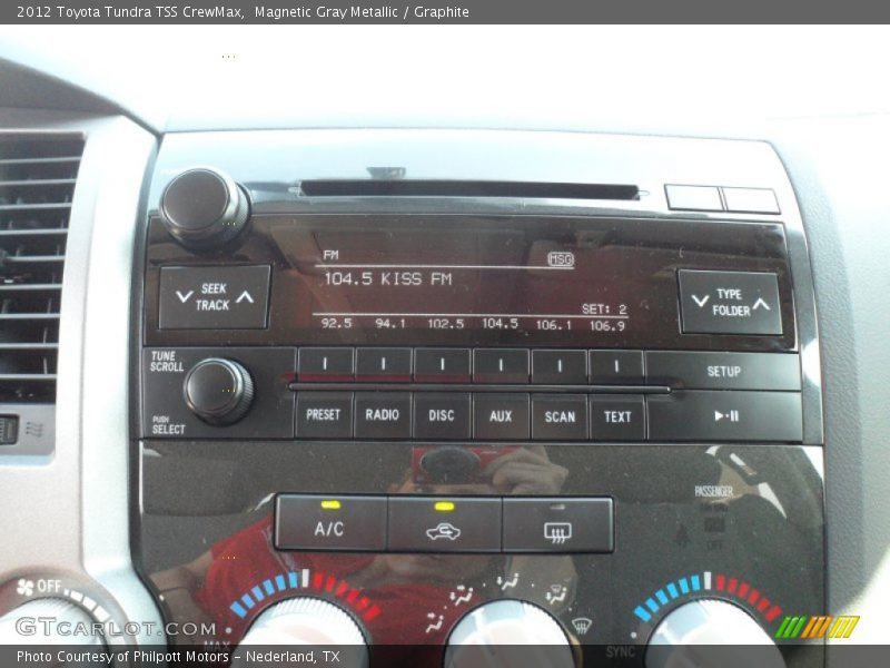 Magnetic Gray Metallic / Graphite 2012 Toyota Tundra TSS CrewMax