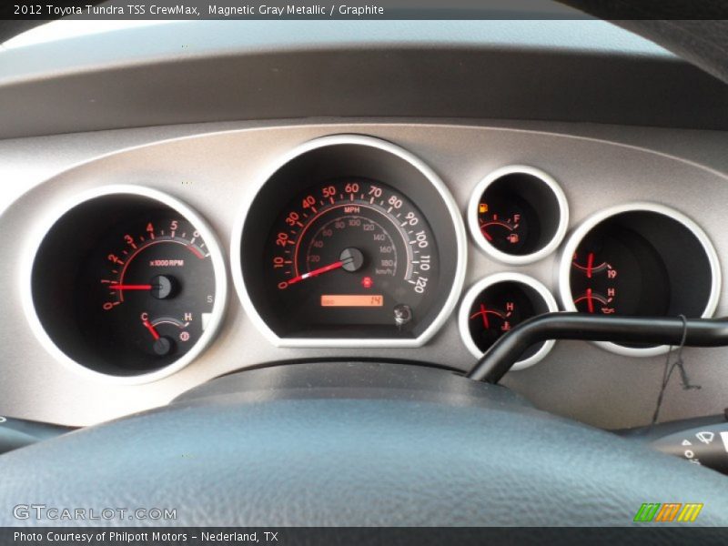 Magnetic Gray Metallic / Graphite 2012 Toyota Tundra TSS CrewMax