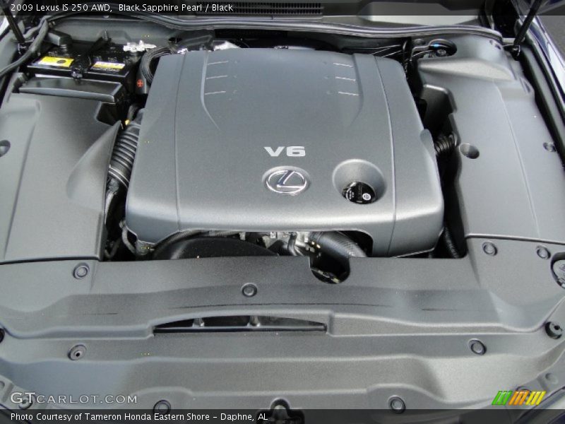  2009 IS 250 AWD Engine - 2.5 Liter DOHC 24-Valve VVT-i V6