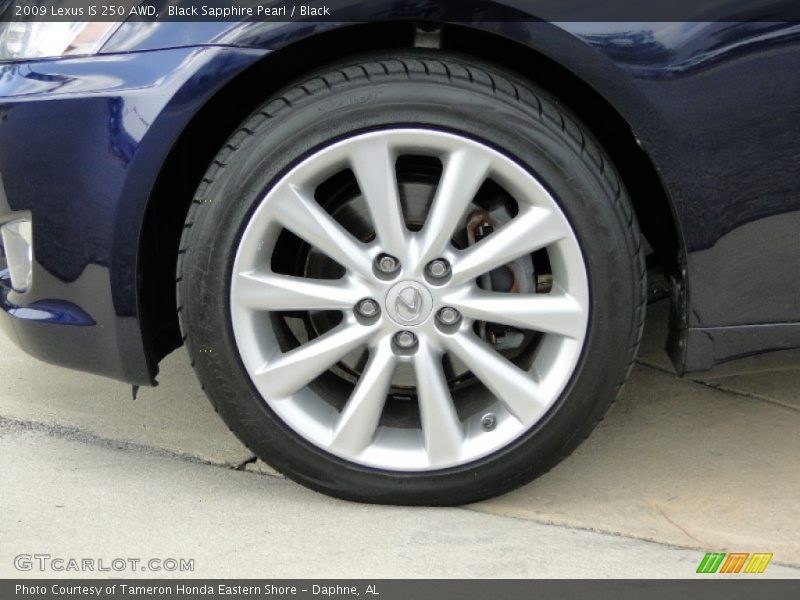  2009 IS 250 AWD Wheel