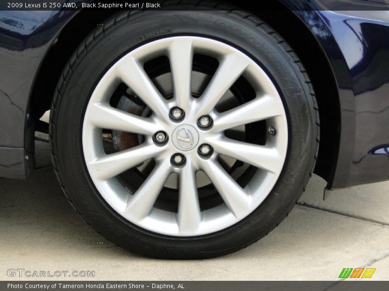  2009 IS 250 AWD Wheel