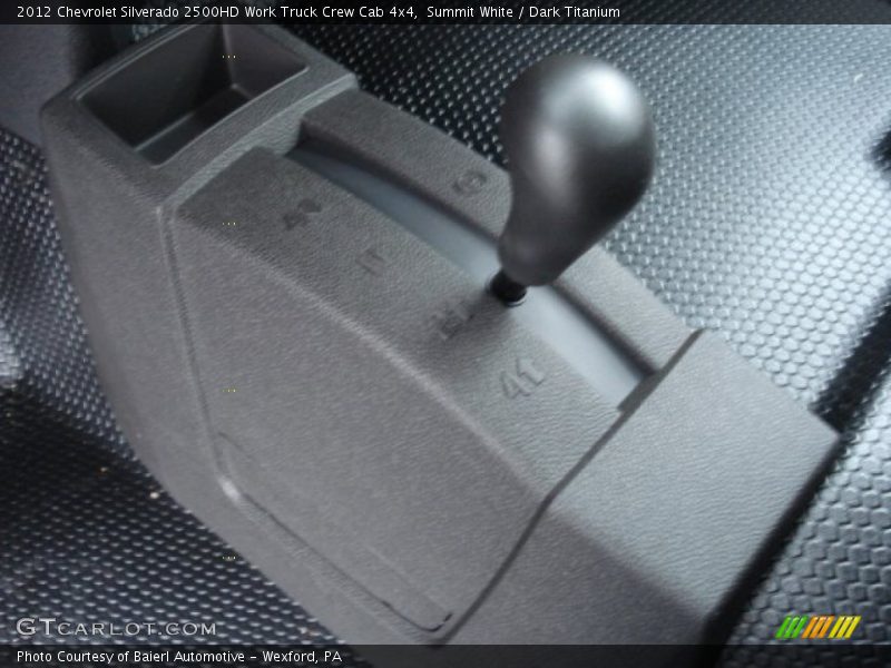 Summit White / Dark Titanium 2012 Chevrolet Silverado 2500HD Work Truck Crew Cab 4x4