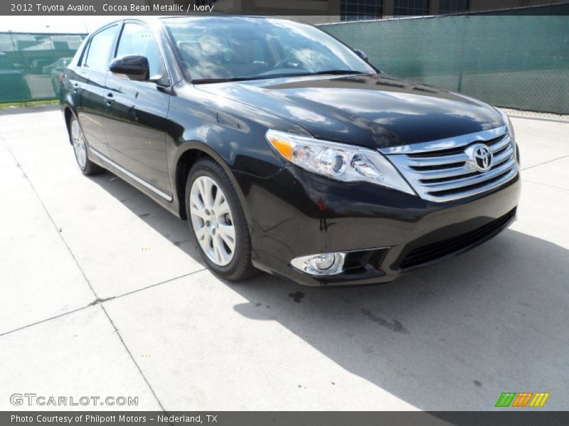 Cocoa Bean Metallic / Ivory 2012 Toyota Avalon