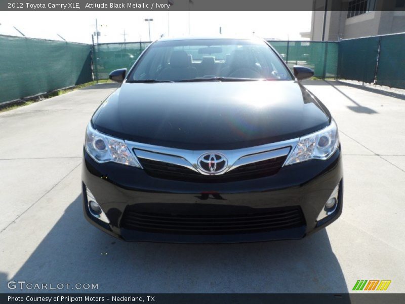 Attitude Black Metallic / Ivory 2012 Toyota Camry XLE