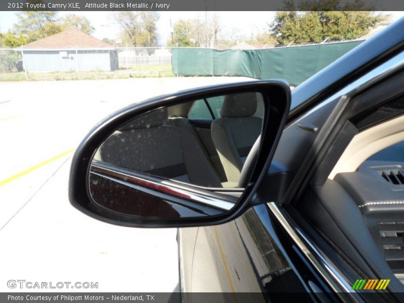 Attitude Black Metallic / Ivory 2012 Toyota Camry XLE