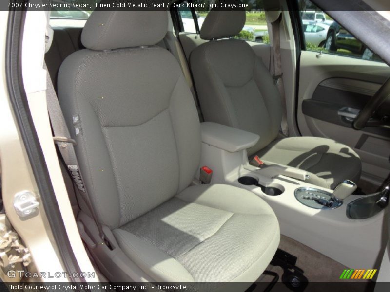 Linen Gold Metallic Pearl / Dark Khaki/Light Graystone 2007 Chrysler Sebring Sedan