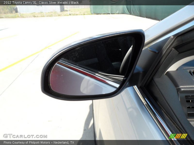 Classic Silver Metallic / Black 2012 Toyota Camry SE