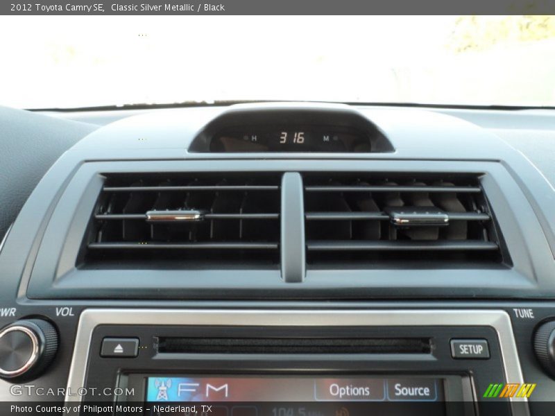 Classic Silver Metallic / Black 2012 Toyota Camry SE