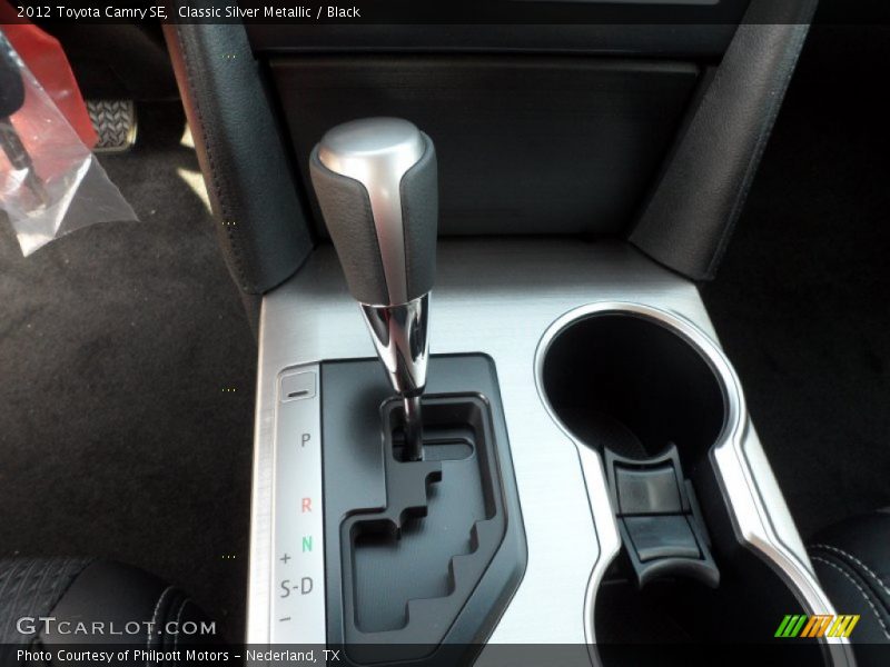 Classic Silver Metallic / Black 2012 Toyota Camry SE