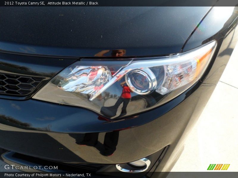 Attitude Black Metallic / Black 2012 Toyota Camry SE