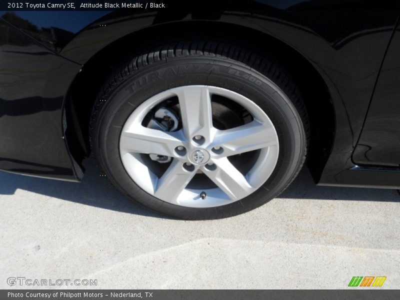 Attitude Black Metallic / Black 2012 Toyota Camry SE