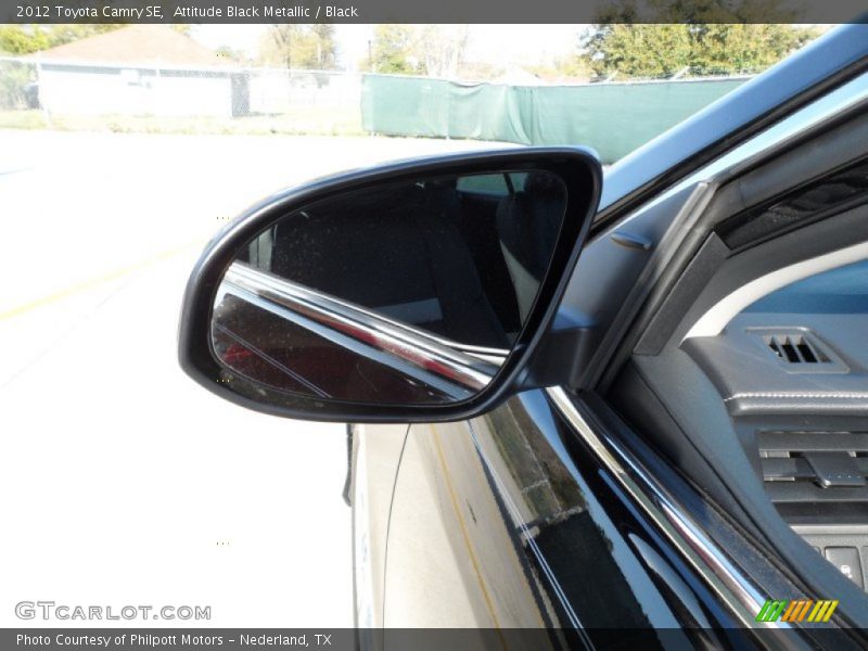 Attitude Black Metallic / Black 2012 Toyota Camry SE