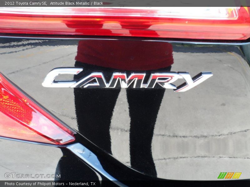 Attitude Black Metallic / Black 2012 Toyota Camry SE