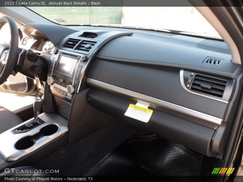 Attitude Black Metallic / Black 2012 Toyota Camry SE