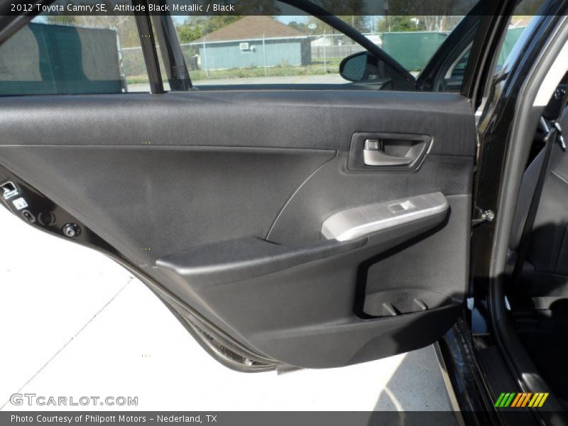 Attitude Black Metallic / Black 2012 Toyota Camry SE