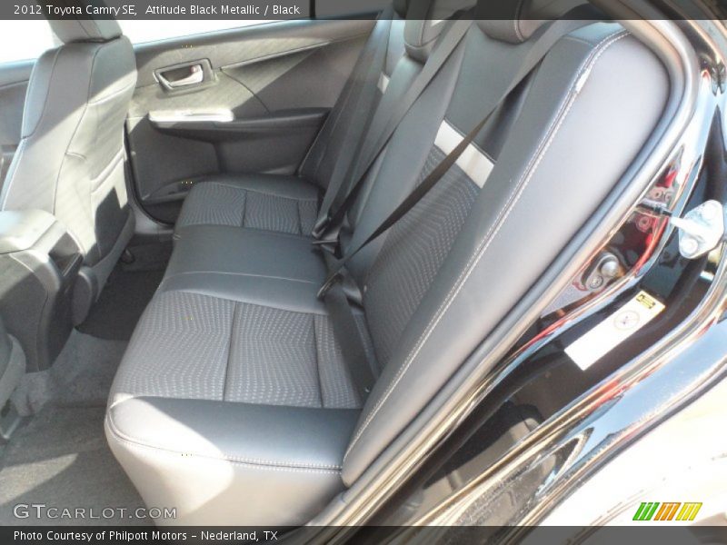 Attitude Black Metallic / Black 2012 Toyota Camry SE