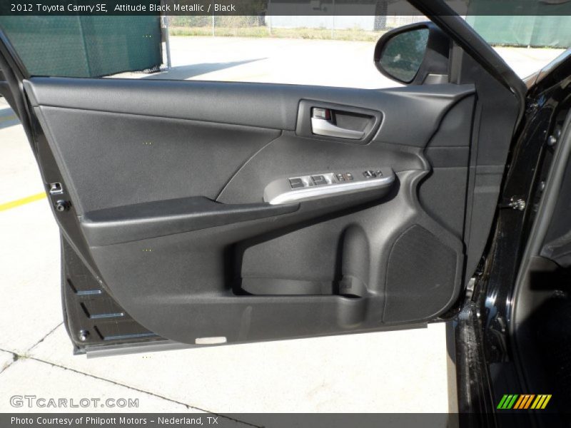 Attitude Black Metallic / Black 2012 Toyota Camry SE