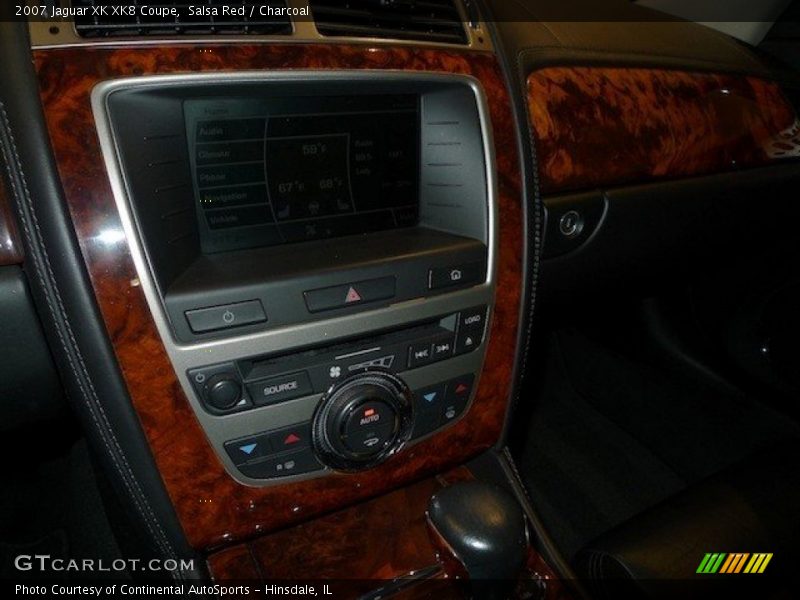 Salsa Red / Charcoal 2007 Jaguar XK XK8 Coupe