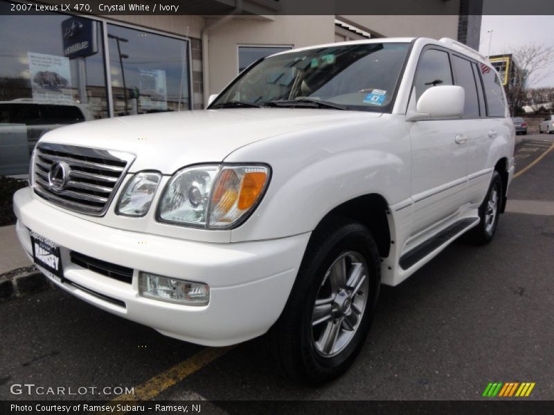 Crystal White / Ivory 2007 Lexus LX 470